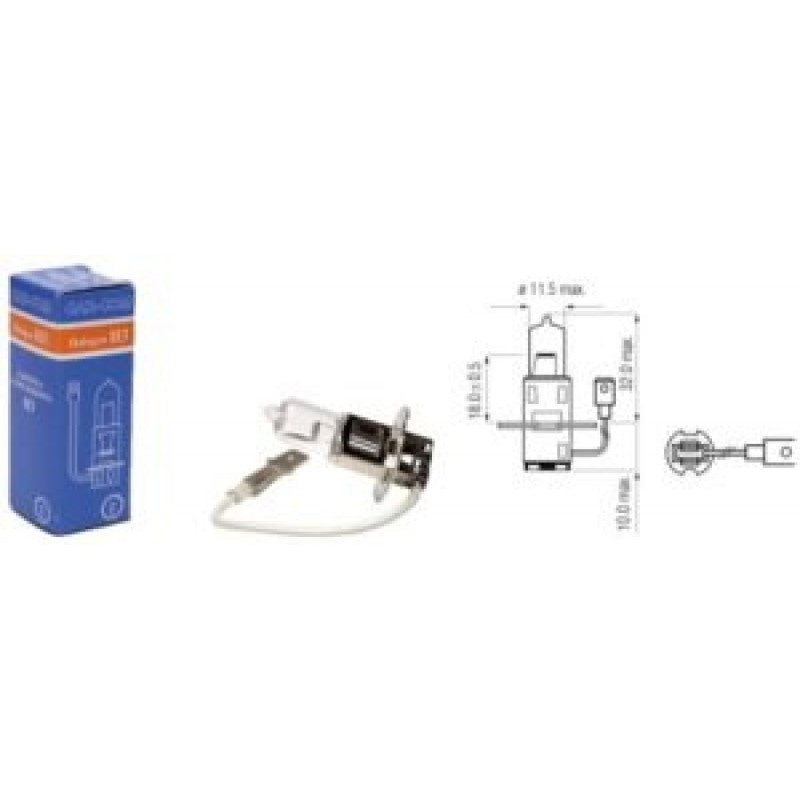 Bec halogen H3 24V 70W