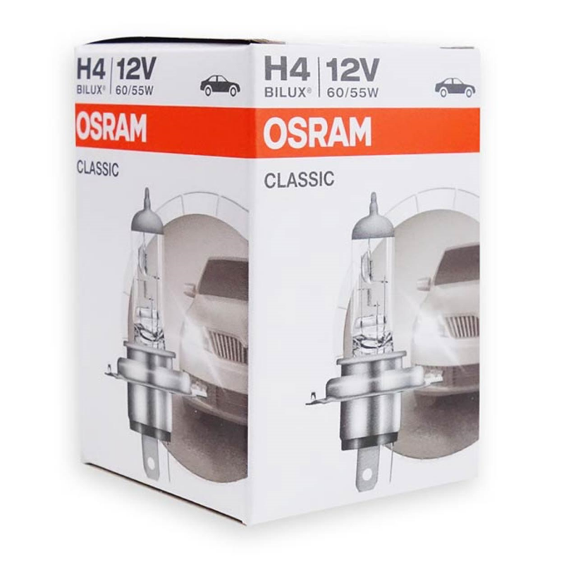 Bec Halogen, Osram, Clasic, H4, 12 V, 60/55 P43T