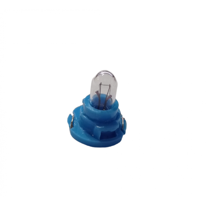 Bec halogen T4.7 12V 1.2W albastru