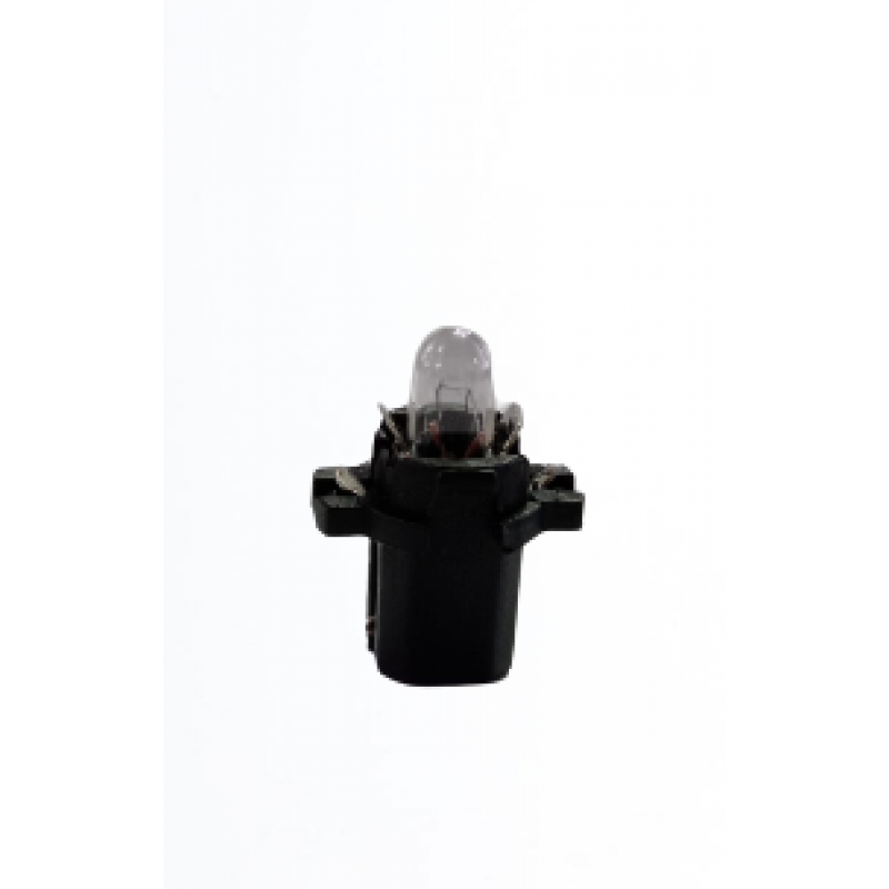 Bec halogen T5 B8,3D 12V 1.2W negru