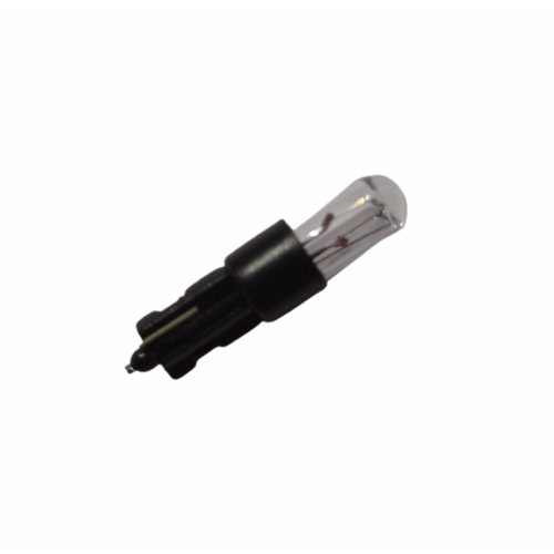 Bec halogen T5 BX2D 12V 1.2W negru