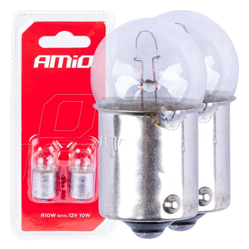 Becuri cu halogen R10W BA15s 12V 2 buc
