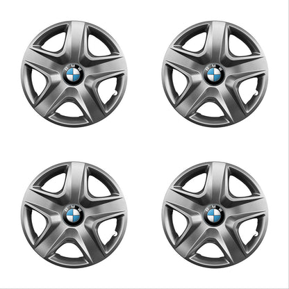 Set 4 capace roti potrivite jantelor de 15 inch compatibile BMW e46, e36, e81, e90, e92, e60, e30, e38, e39, Model-340