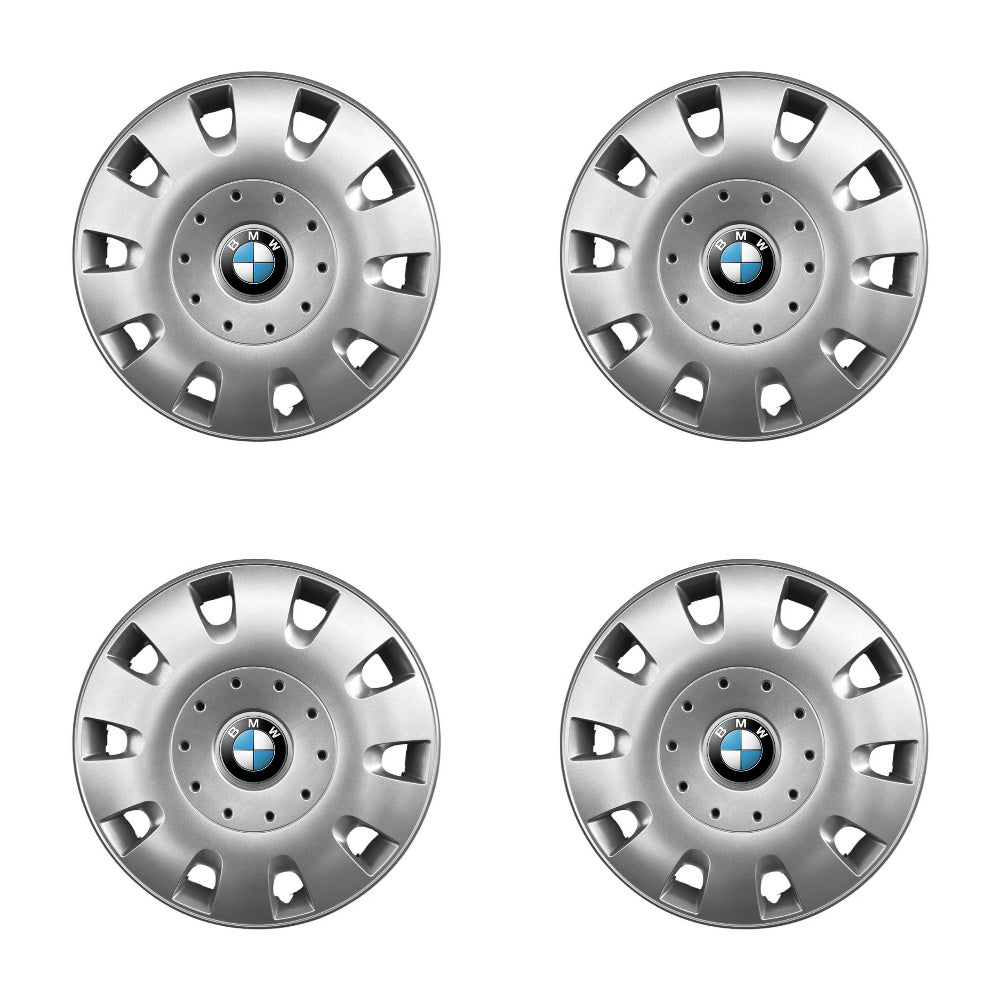 Set 4 capace roti 15 inchi (R15) compatibile BMW e46, e36, e81, e90, e92, e60, e30, e38, e39, Model-304