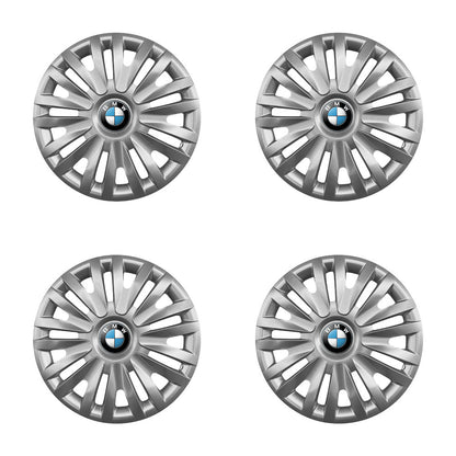 Set 4 capace roti 16 inchi (R16) compatibile BMW e46, e36, e81, e90, e92, e60, e30, e38, e39, Model-412