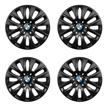 Set 4 capace roti potrivite jantelor de 16 inch compatibile BMW, Model 429 Black