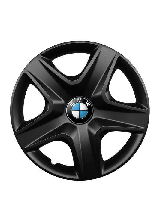 Set 4 capace roti potrivite jantelor de 15 inch compatibile BMW, Model 340 Black