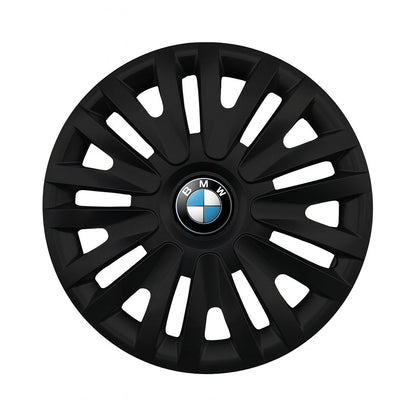 Set 4 capace roti potrivite jantelor de 16 inch compatibile BMW, Model - 412 Black
