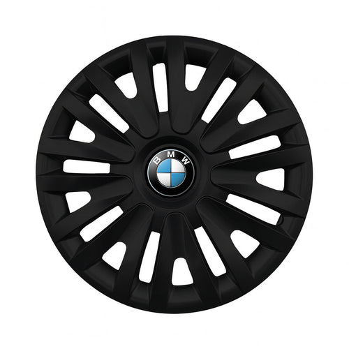 Set 4 capace roti potrivite jantelor de 16 inch compatibile BMW, Model - 412 Black