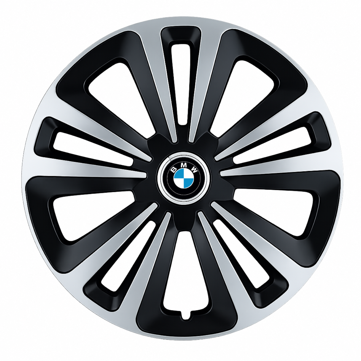 Set 4 Capace Roti Terra Gri-Negru R15, Compatibil Cu BMW