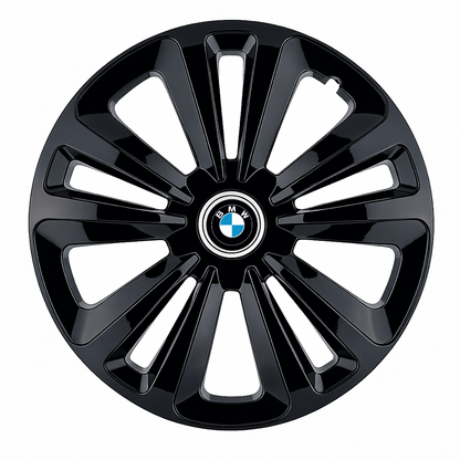 Set 4 Capace Roti Terra Negru R15, pentru BMW