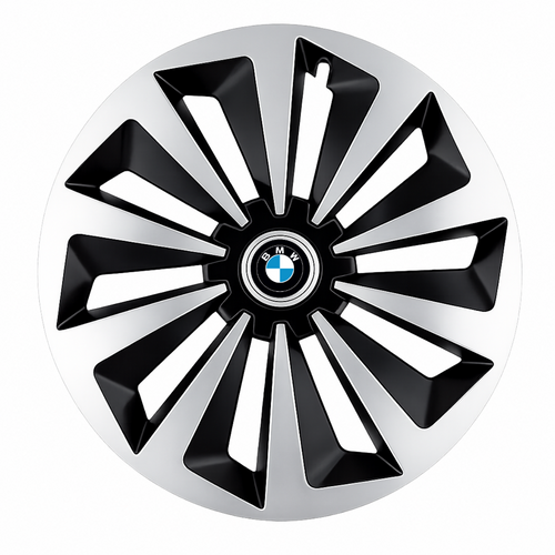 Set 4 capace roti Fox Gri-Negru R17 pentru gama auto BMW