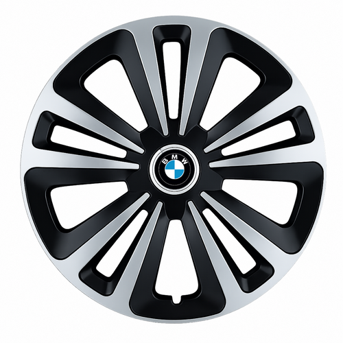 Set 4 Capace Roti Terra Gri-Negru R16, Compatibil Cu BMW
