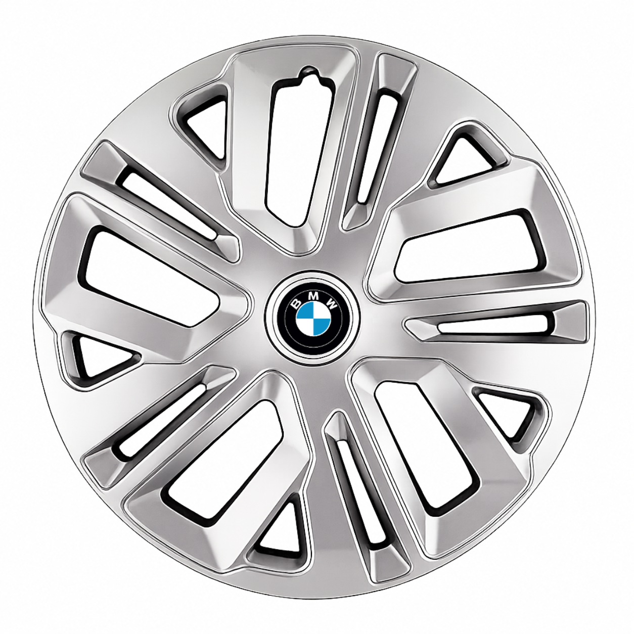 Set 4 Capace Roti 15 inchi (R15) Raven Gri, Compatibile Cu BMW
