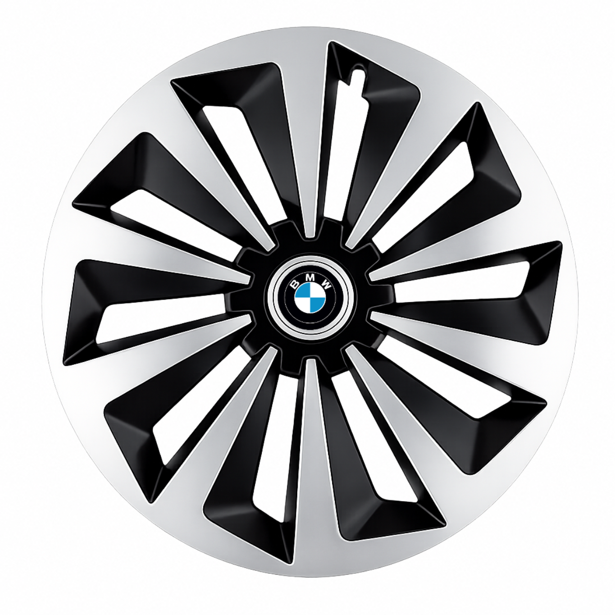 Set 4 capace roti Fox Gri-Negru R16 Compatibil Cu BMW