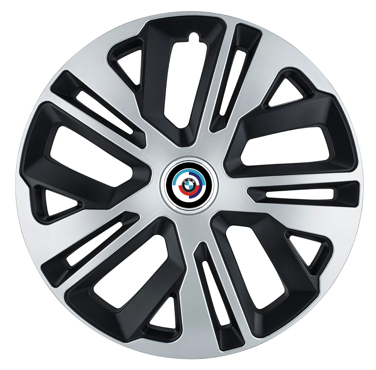 Set 4 Capace Roti 14 inchi (R14) Raven Gri-Negru, Compatibile Cu BMW