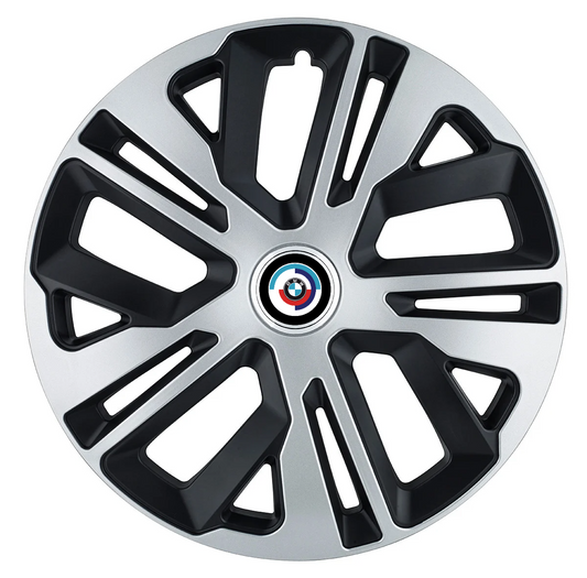 Set 4 Capace Roti 14 inchi (R14) Raven Gri-Negru, Compatibile Cu BMW