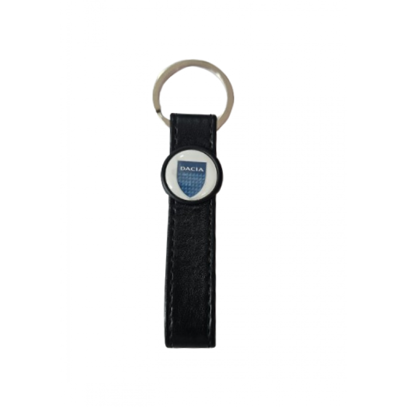 Breloc piele negru BRE 519