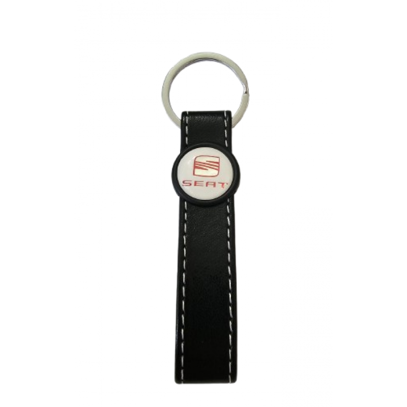 Breloc piele negru BRE 579