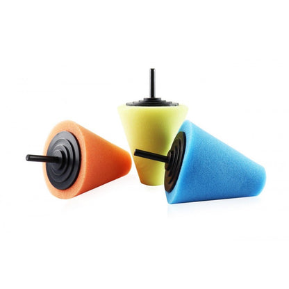 Bureti lustruire jenti, conic, 3 buc