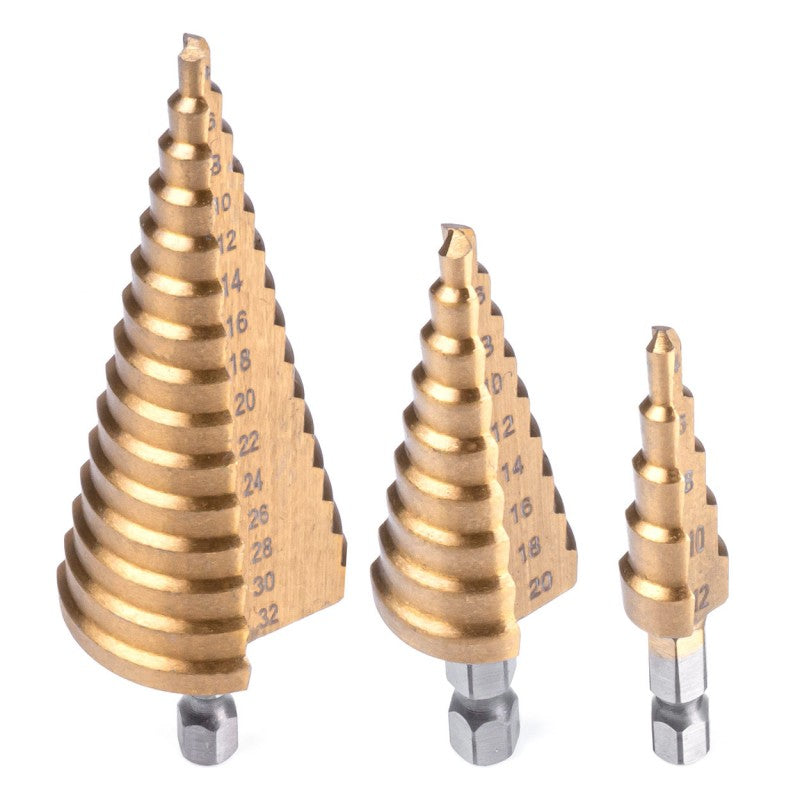 Burghie tip con 3 buc set 4-32mm