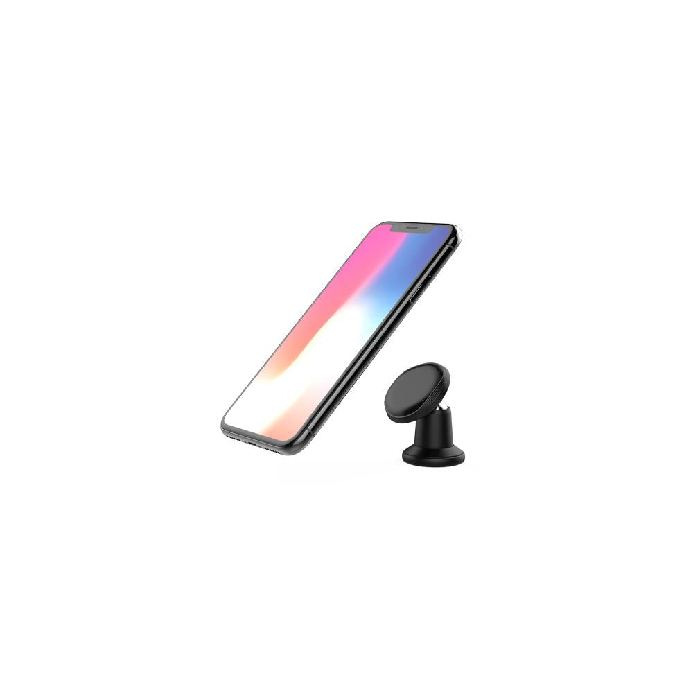 SUPORT TELEFON MAGNETIC AUTO CU FIXARE PE BORD SI ROTATIE 360