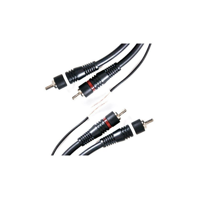 Cablu 2RCAtata-2RCA tata ecranat+remote 5m