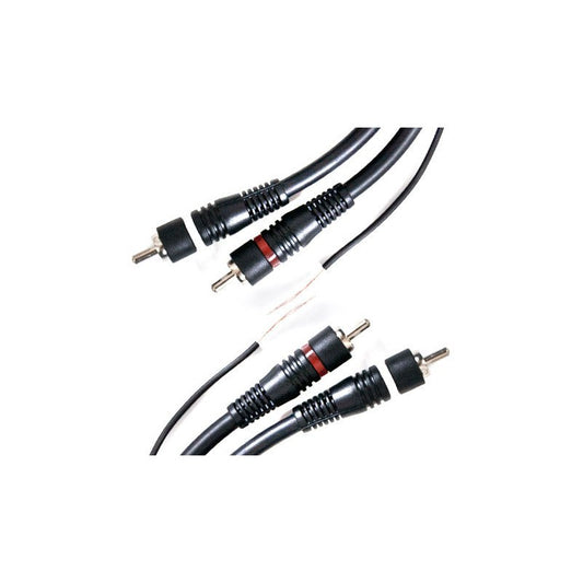 Cablu 2RCAtata-2RCA tata ecranat+remote 5m
