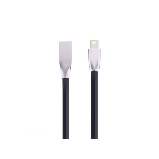 Cablu Iphone cu mufe in carcasa de metal