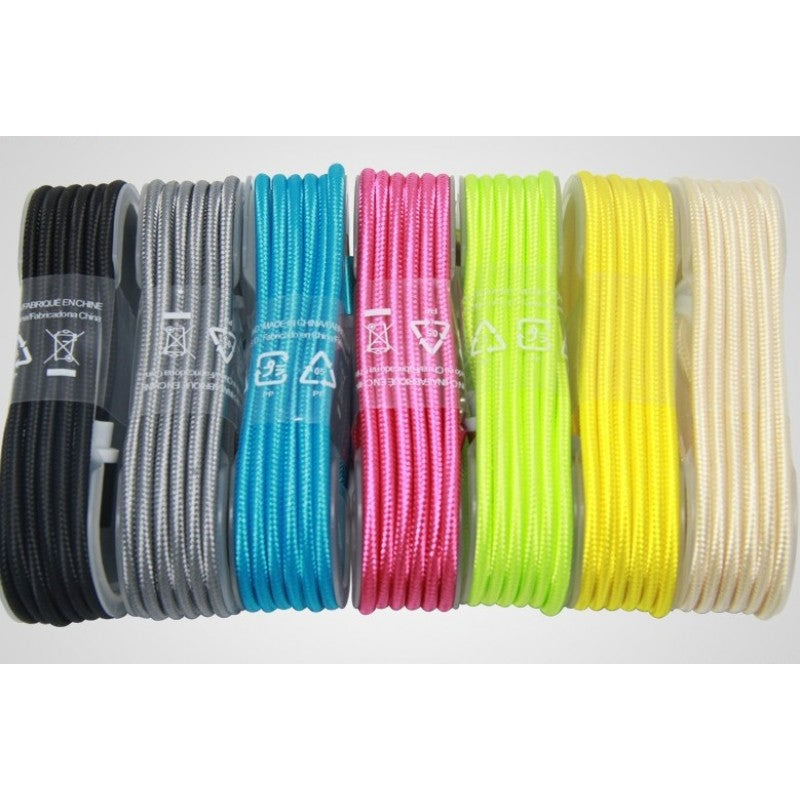 Cablu tip C textil albastru
