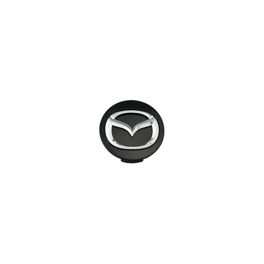4 db keréktárcsa közép kupak, alufelnihez, MAZDA 56MM, FEKETE