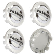 Set 4 Capace Janta Aliaj Nissan 60mm Argintiu