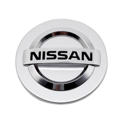 Set 4 Capace Janta Aliaj Nissan 54mm Argintu