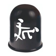 Capac protectie carlig pentru remorca auto, plastic, Pozitie aplecat