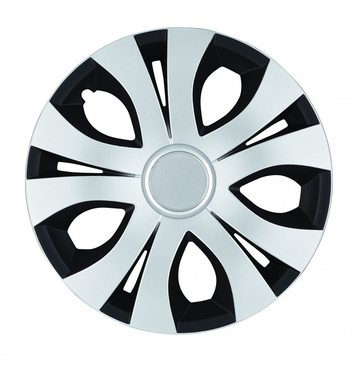 Set 4 Capace Roti Top Gri-Negru R17
