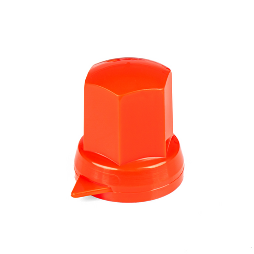 Capace TIR cu indicator pentru șuruburi 32 mm ROȘU (9 buc)