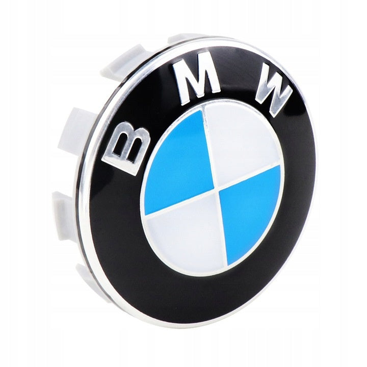 4 darabos BMW 68 mm-es könnyűfém keréktárcsa-borítás készlet