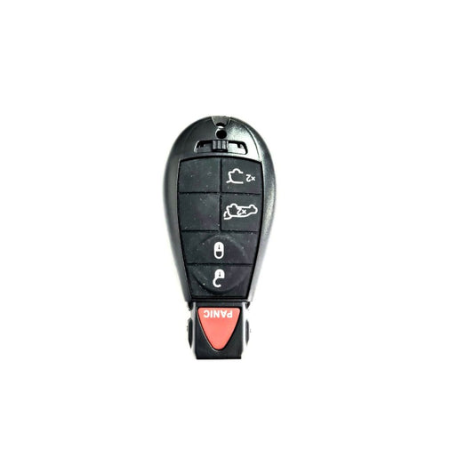 Carcasa cheie Chrysler 4+1 buton panica rosu