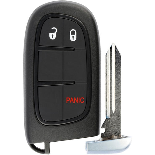 Carcasa cheie Fiat Smart Key 2+1 buton panica