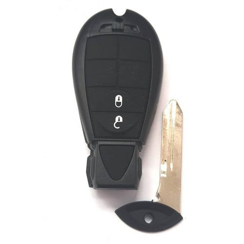 Carcasa cheie Jeep 2+1 buton de panica negru