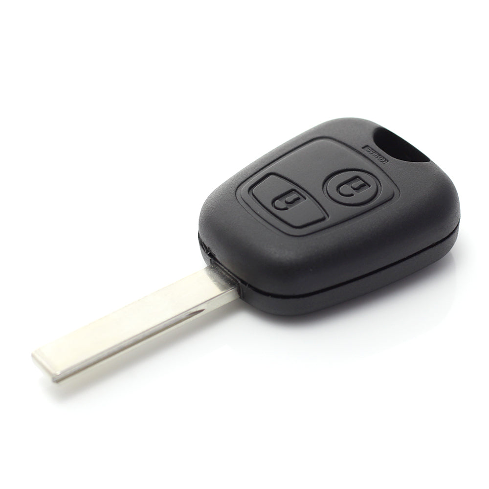 Citroen / Peugeot - carcasă cheie cu 2 butoane