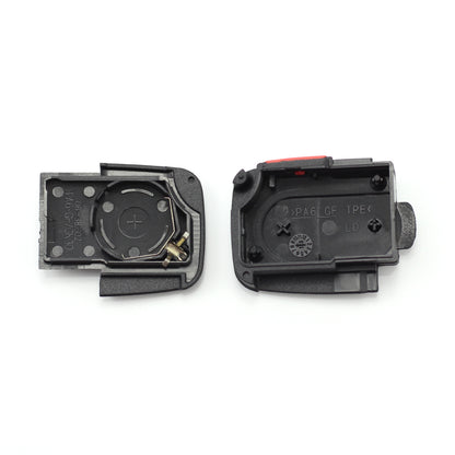 CARGUARD - Audi - carcasă cheie tip briceag, 2+1 butoane, cu buton panică și baterie CR 2032