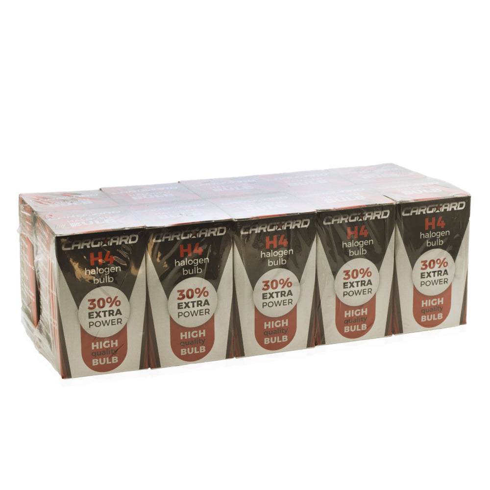 Bec halogen H4 55/60W, +30% intensitate - CARGUARD
