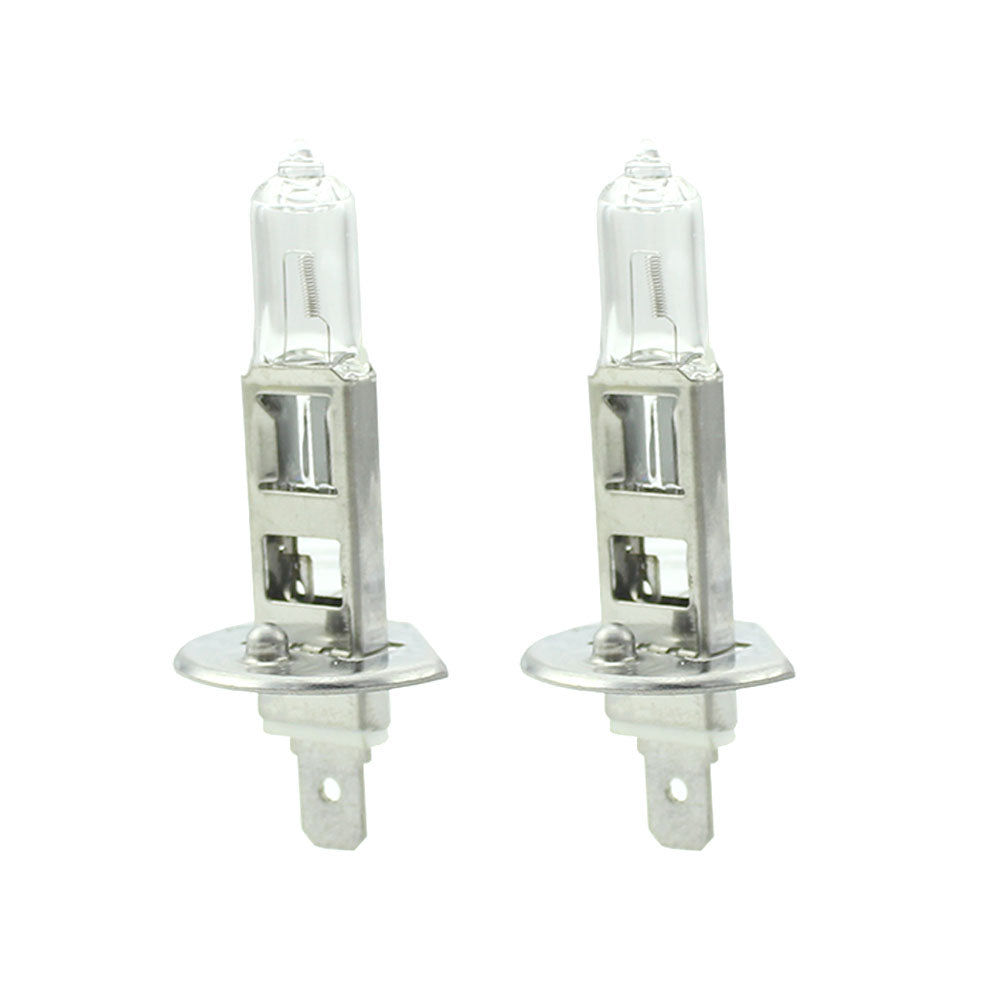 Set de 2 becuri Halogen H1, 55W, +50% Intensitate - LONG LIFE - CARGUARD