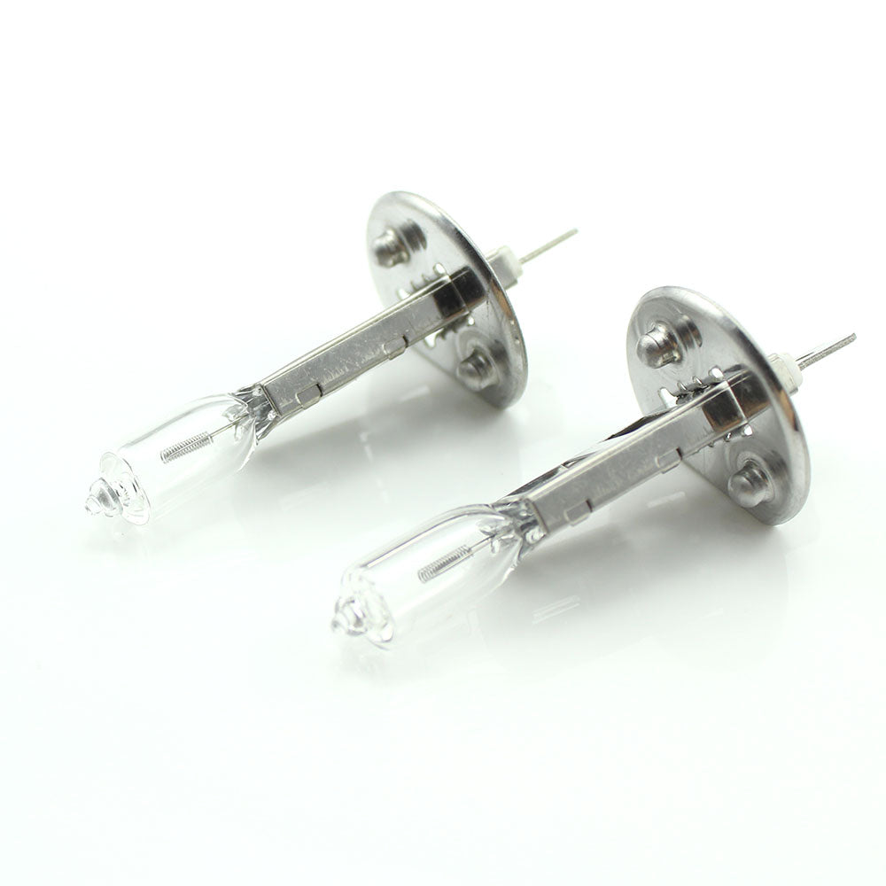 Set de 2 becuri Halogen H1, 55W, +50% Intensitate - LONG LIFE - CARGUARD