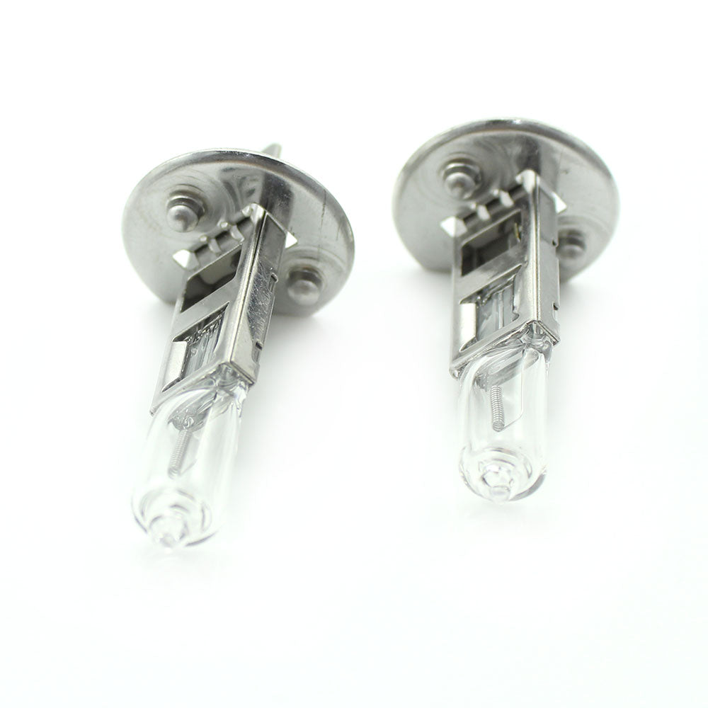 Set de 2 becuri Halogen H1, 55W, +50% Intensitate - LONG LIFE - CARGUARD
