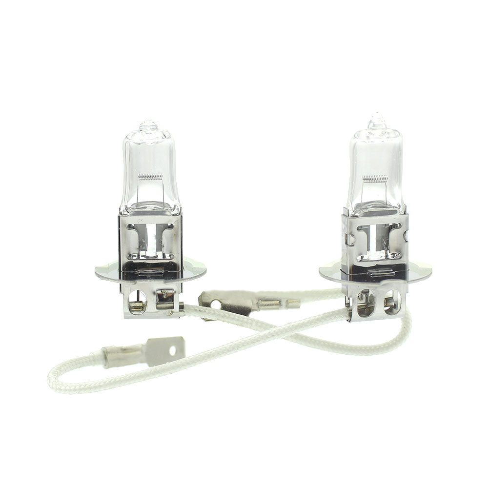 Set de 2 becuri Halogen 24V -  H3, 70W, +50% Intensitate - LONG LIFE - CARGUARD