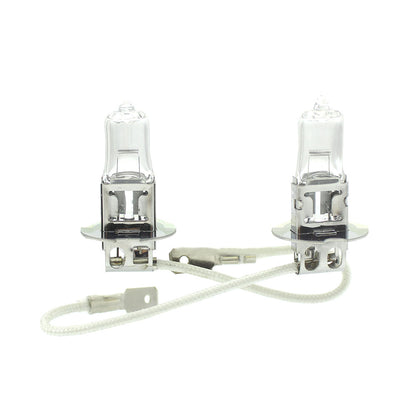 Set de 2 becuri Halogen 24V -  H3, 70W, +50% Intensitate - LONG LIFE - CARGUARD