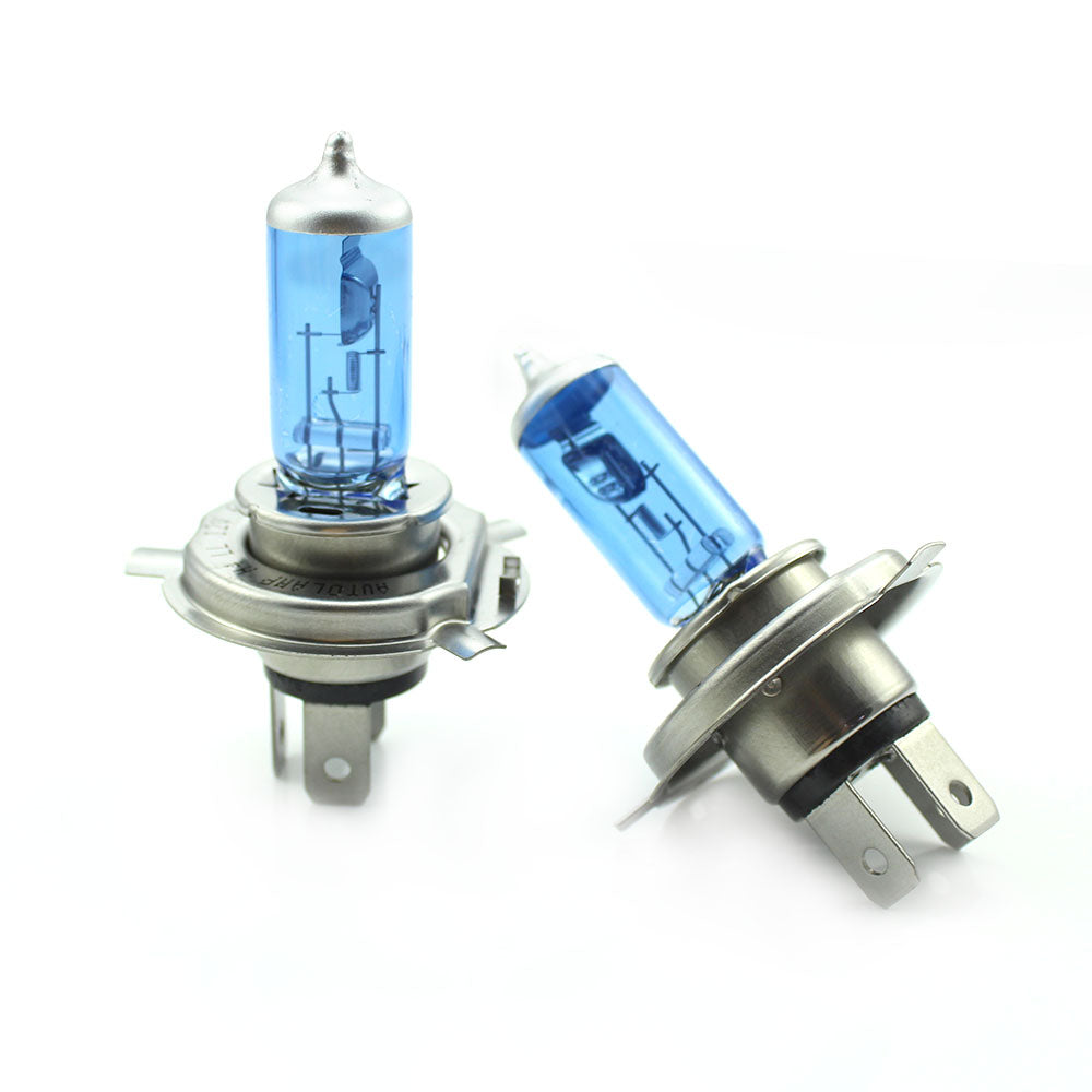 Set de 2 becuri Halogen H4 + 100% Intensitate - LONG LIFE - CARGUARD