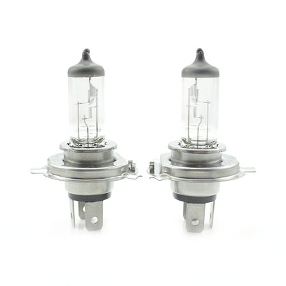 Set de 2 becuri Halogen H4, 55W, +50% Intensitate - LONG LIFE - CARGUARD